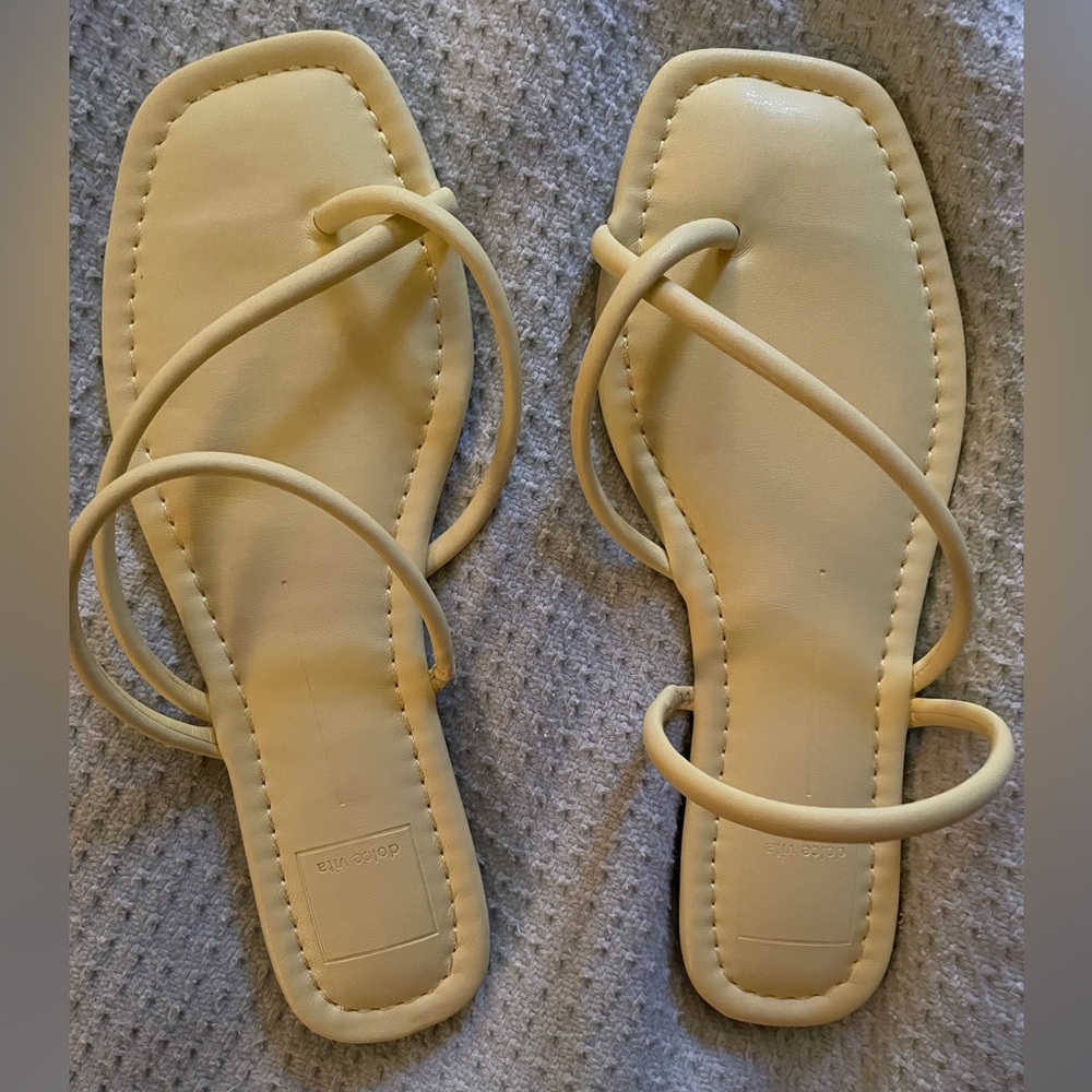 Dolce Vita Leanna Strappy Sandal Butter Yellow